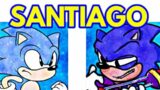 Friday Night Funkin' VS SANTIAGO / Sonic (FNF Mod/Hard)