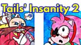 Friday Night Funkin' VS Tails' Insanity Remastered 2 / Sonic (FNF Mod/Hard/Demonstration)