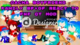 Gacha Boyfriend family BF+GF react to FNF Qt mod