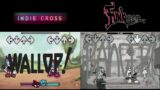 Indie Cross VS Funkhead  – Cuphead Gameplay Comparison FNF Mod