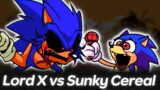Lord X Vs Sunky Cereal Full Week | Friday Night Funkin'