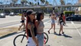 Memphis girls staying FNF meet Hebrew Israelites in Long Beach!