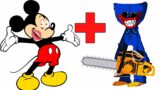 Mickey Mouse + Huggy Wuggy = ? | FNF Poppy Playtime Animation | FNAF Animation