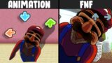Minecraft Animation VS FNF Gameplay | Ring Cam Mario | Are You Guys Home | Mario IRL Meme 2020