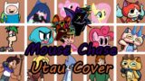 Mouse Chase but Every Turn a Different Character Sings(FNF Mouse Chase Everyone Sing) – [UTAU Cover]