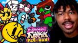 PACMAN IS TRYNA RAP BATTLE BF?!!! | Friday Night Funkin' VS Pac-Man V2 FULL WEEK