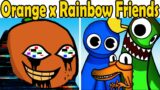 Pibby Annoying Orange VS. Rainbow Friends (Come learn with Pibby x FNF Mod)