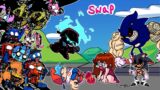 Poppy Playtime Chapter 3 | Boyfriend Fighting The Annoying Orange | FNF Animation | Swap Speedpaint