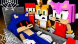 R.I.P Sonic.EXE FNF Corrupted “SLICED” But Everyone Sings It | Dancing Meme (Minecraft Animation)
