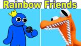 Rainbow Friends | Blue vs Orange | Friday Night Funkin Mod Roblox