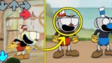 References In FNF VS FUNKHEAD Pt.2 | Cuphead Leaked Mod | Funk Head, Cup head, Mugman
