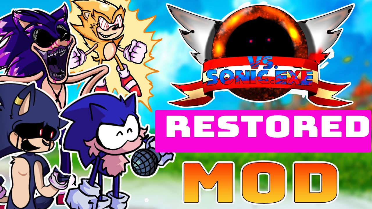 FNF VS SONIC.EXE BEGINING RESTORED OFFICIAL by Eiberth Mariño - Game Jolt