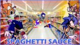 SPAGHETTI SAUCE | Annoying B but Fleetway, Satanos and Xenophanes Sings It | FNF Cover