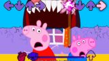 Siren Head Attacks Peppa Pig in Horror Friday Night Funkin be Like Part 2