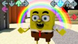 Sponge BOB Daily life in Minecraft FNF be like | FNF mod