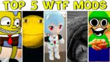Top 5 WTF Mods in Friday Night Funkin' – Pac-Man, Spongebob Parodies, Funkelion and etc.
