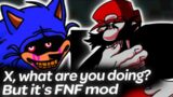 X what are you doing but it's a FNF mod | Friday Night Funkin'