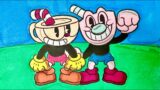 "SLICED" But Cuphead Vs Annoying Orange Sing It – FNF Drawing