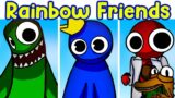 Friday Night Funkin' VS Rainbow Friends (Roblox Rainbow Friends Chapter 1) (FNF Mod/Normal)