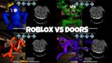 All Rainbow Friends Colors VS DOORS | Friday Night Funkin Mod Roblox | FNF mod DOORS