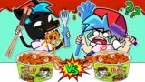 [Animation] Friday Night Funkin Mukbang Animation & Cartoon Dog with Fire Noodles COMPLETE EDITON