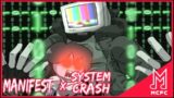 BLUE SCREEN | Manifest x System Crash Remix Crossover | Friday Night Funkin' V.S Cyrix x FNF Sky Mod