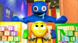 Blue and player! – Poppy Playtime & Rainbow friends Animation