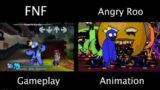Corrupted BLUE vs Pibby! FNF Rainbow Friends – Come Learn with Pibby – FNF Mod vs Animation