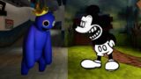 FNF Friends To Your End But Mickey Mouse Vs Rainbow Friends Sing it | Blue x Green x Orange x Purple