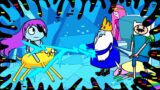 FNF “SLICED” PART14 – Pibby vs Jake & Ice King | Friday Night Funkin' Animation