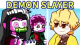 FNF: Silent Note but Demon Slayer Characters Sing It [Friday Night Funkin' Mod]