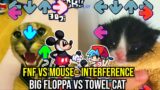 FNF VS Mouse Interference BUT HECKER VS Towel CAT! – Friday Night Funkin' Mickey Mouse Update Disc 2