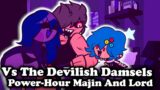 FNF | Vs The Devilish Damsels – Power Hour Lord And Majin | Mods/Hard/FC |