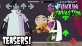 FRIDAY NIGHT FUNKIN' INVASION TEASERS!!! | ZIM, BLOODY GIR, PROFESSOR MEMBRANE, DR. DOOF AND MORE!!!