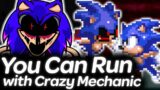 FnF You Can Run with Crazy mechanics | Friday Night Funkin'