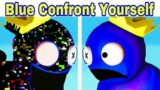Friday Night Funkin’ Blue Confront Yourself   Rainbow Friends Corrupted Vs Pibby Blue FNF Mod
