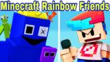 Friday Night Funkin’ Minecraft Rainbow Friends VS Blue Monster , Green, Orange + More (FNF Mod)