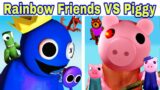 Friday Night Funkin’ Rainbow Friends Vs Piggy | Roblox Mods FULL WEEK (FNF Mod)