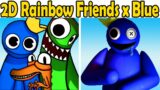 Friday Night Funkin' 2D Rainbow Friends x Blue (Roblox Rainbow Friends Chapter 1/FNF Mod)