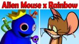 Friday Night Funkin' Alien Mouse VS. Rainbow Friends(Roblox Rainbow Friends Chapter 1)