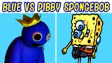 Friday Night Funkin' Corruption Spongebob Vs Blue | Blue Vs Pibby Spongebob | Come Learn With Pibby