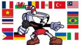 Friday Night Funkin' Cuphead in different languages meme (FNF)