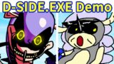 Friday Night Funkin': D-side Sonic.EXE Demo (Too Slow, Too Fest) [FNF Mod/HARD]