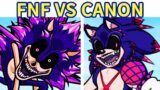 Friday Night Funkin': FNF Xenophanes VS Canon Xenophanes [FNF Mod/EXE's Battle]