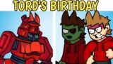 Friday Night Funkin'- HAPPY BIRTH TORD || FNF TORD RE-EXPANDED || EDDSWORLD || TORDBOT VS TORD