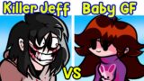 Friday Night Funkin' Jeff The Killer VS Baby Girlfriend | Lullaby (Creepypasta) (FNF Mod)