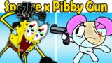 Friday Night Funkin' NEW Pibby Spongebob VS. Pibby Gun (Come learn with Pibby x FNF Mod)