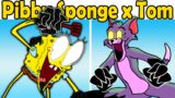 Friday Night Funkin' NEW Pibby Spongebob VS. Pibby Tom Corrupted (Come learn with Pibby x FNF Mod)