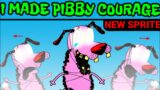 Friday Night Funkin' New Pibby Courage The Cowardly Dog | Pibby x FNF Mod