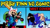 Friday Night Funkin' New VS Pibby Sonic & Finn Sing Mist | Pibby x FNF Mod